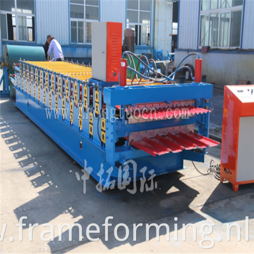 double layer roll forming machine